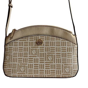 Anne Klein Dome Crossbody with 3 main POCKETS & 1 front pocket  Hands Free